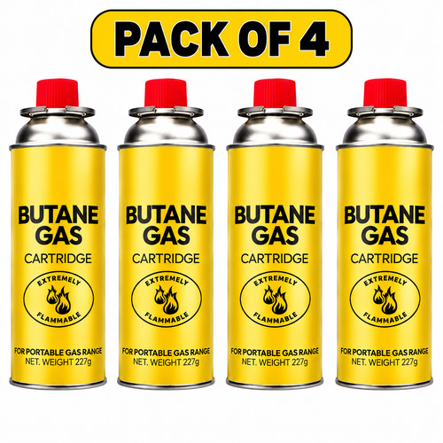 Butane gas cartridges - cartridges, 227g