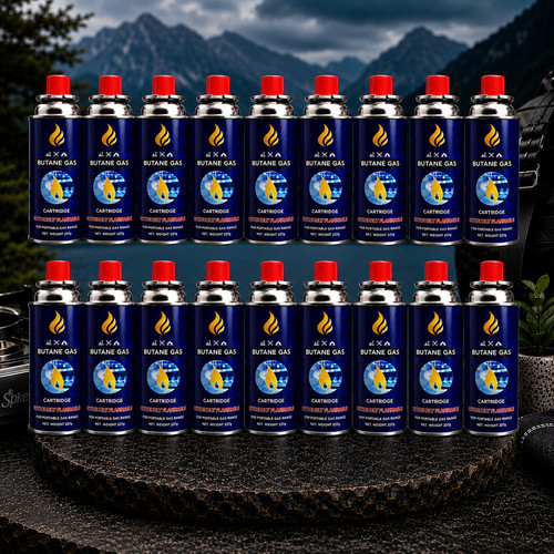 Butane gas canister - butane,