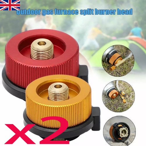 2xcamping stove butane - stove, adapter