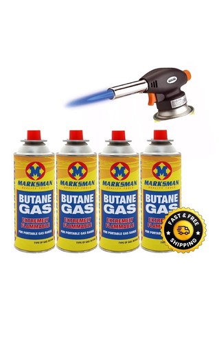 Butane gas bottle 250 g - 2x,