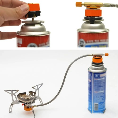 Camping stove butane gas - stove,