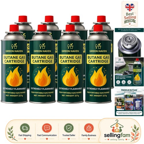 Portable butane gas - gas, canisters
