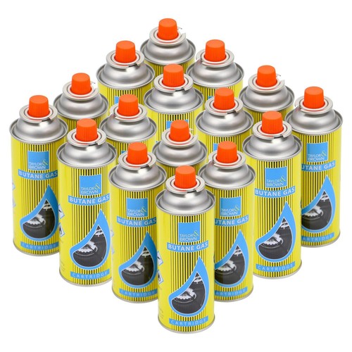 Butane gas bottles - 16,
