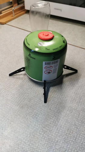 Camping stove gas canister - gas,